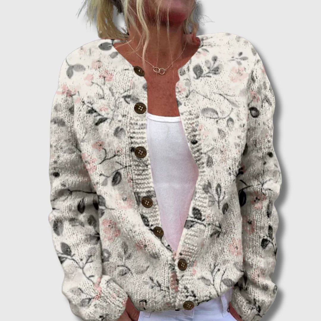 Beverly - Cardigan Chic avec Imprimé