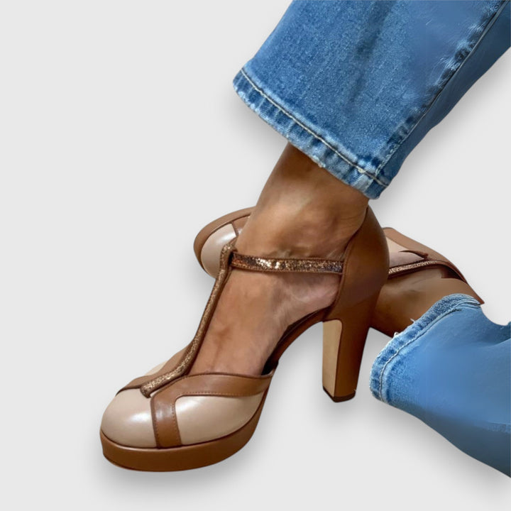 Clarisse – Chic and Comfortable Heeled Sandals