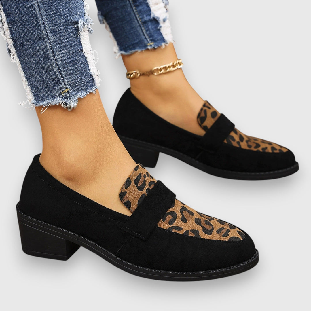 Amara – Mocassins Léopard pour femmes