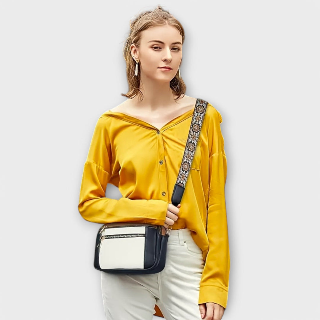 Chic - Sac à bandoulière en cuir végan