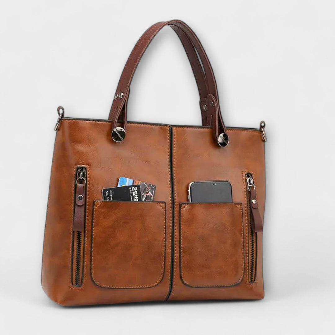Chic - Sac en cuir élégant