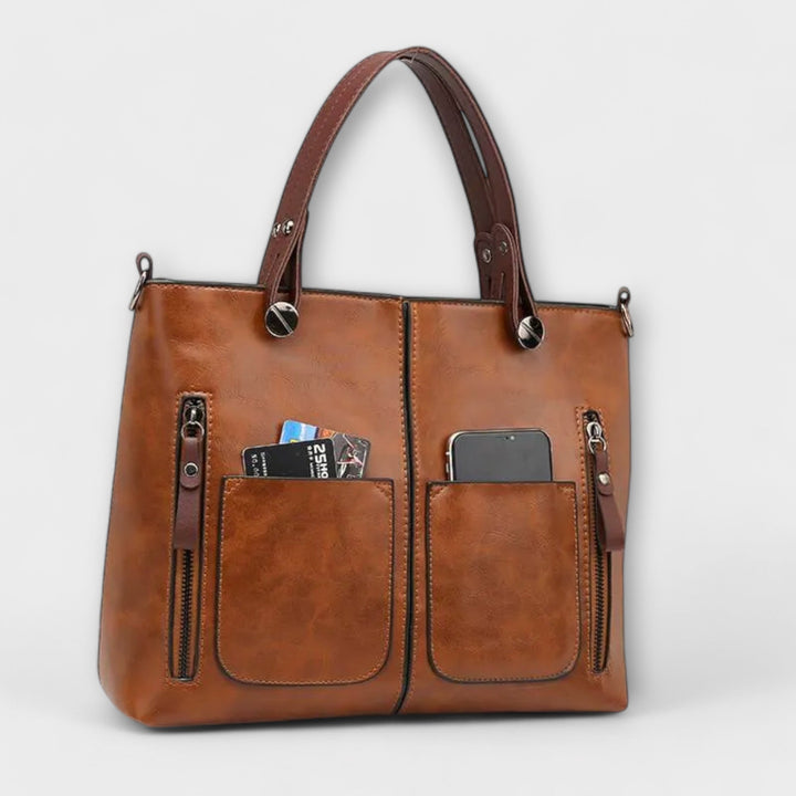Chic - Sac en cuir élégant