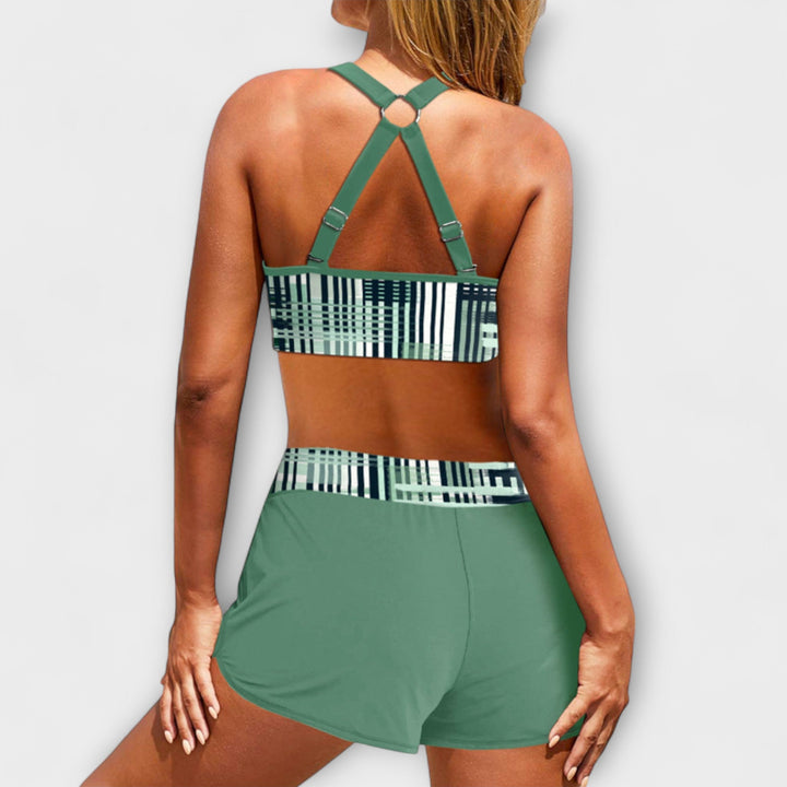 Janelle - High Waisted Ribbed Bikini