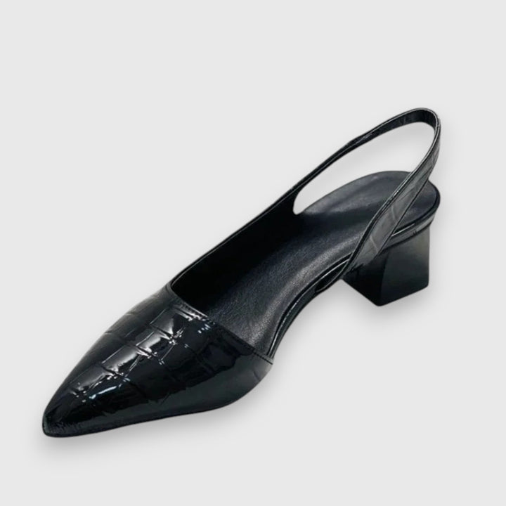 Nora – Escarpins Vintage à Talons Slingback