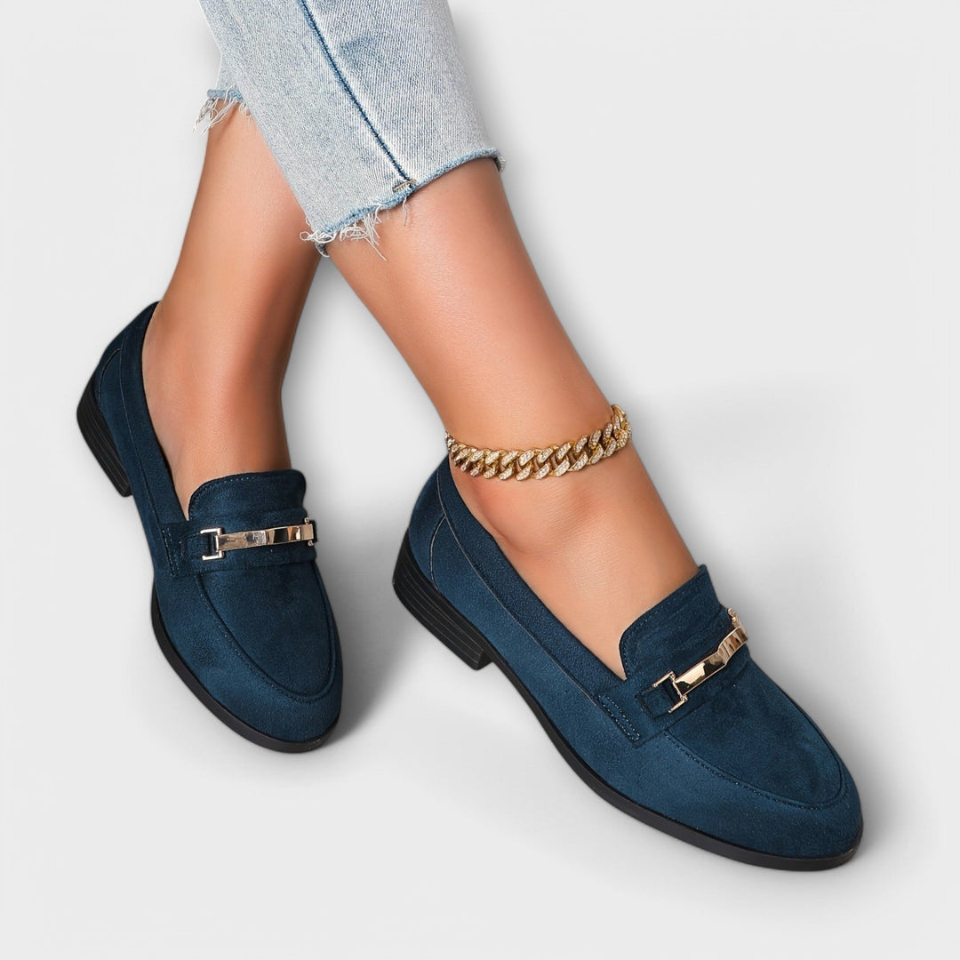 Alméa – Mocassins en flanelle pour femmes