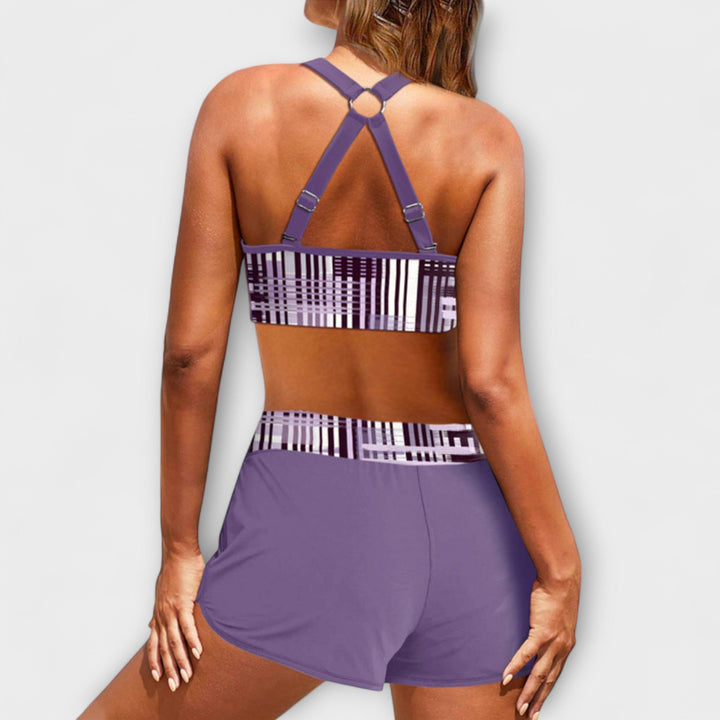 Janelle - High Waisted Ribbed Bikini