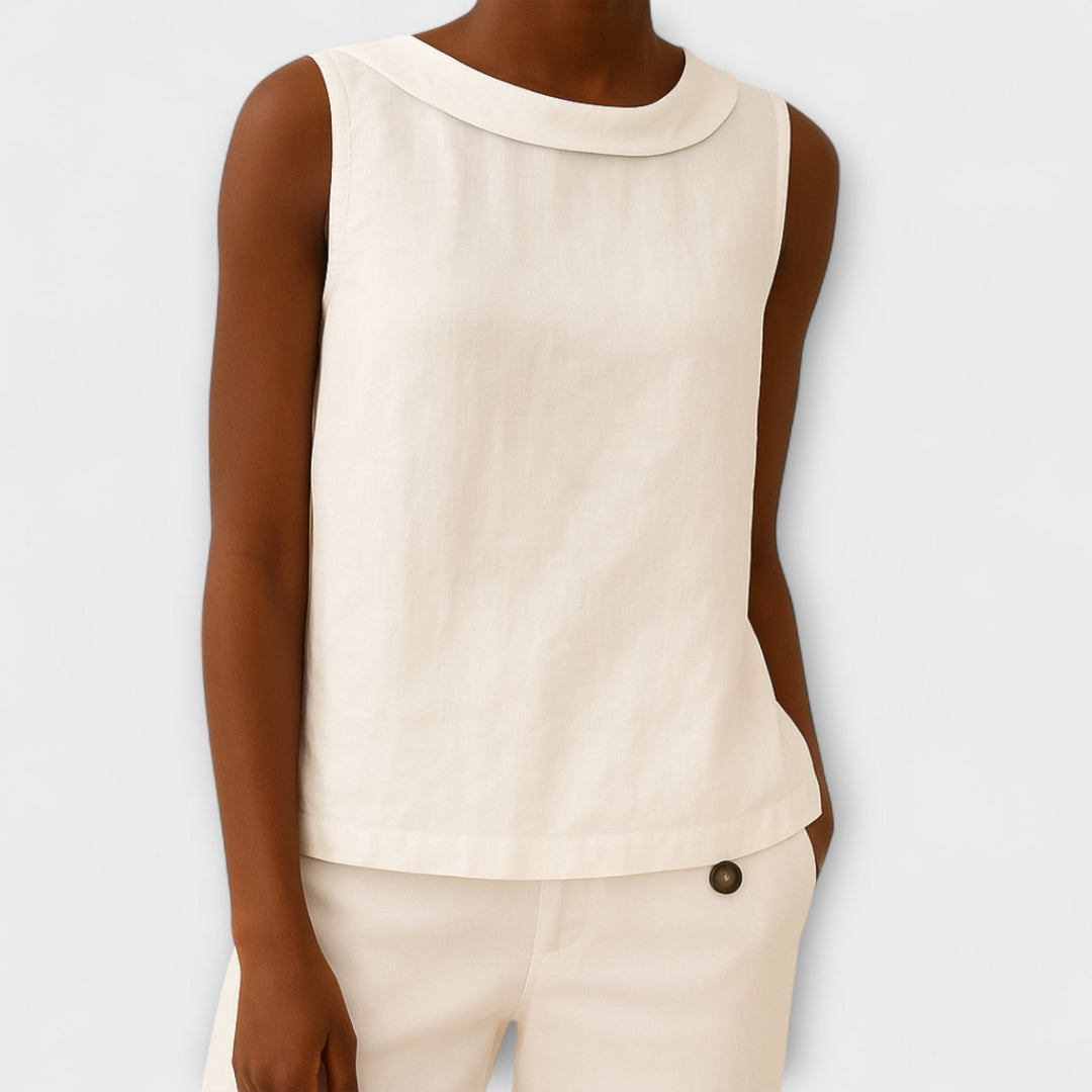 Brianna - Elegant Sleeveless Top