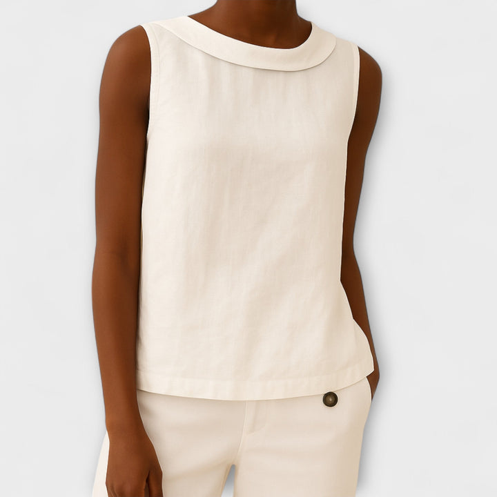 Brianna - Elegant Sleeveless Top