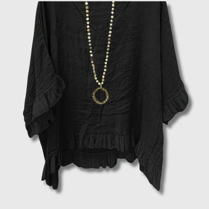 Limited Lightness Asymmetrical Blouse for Women