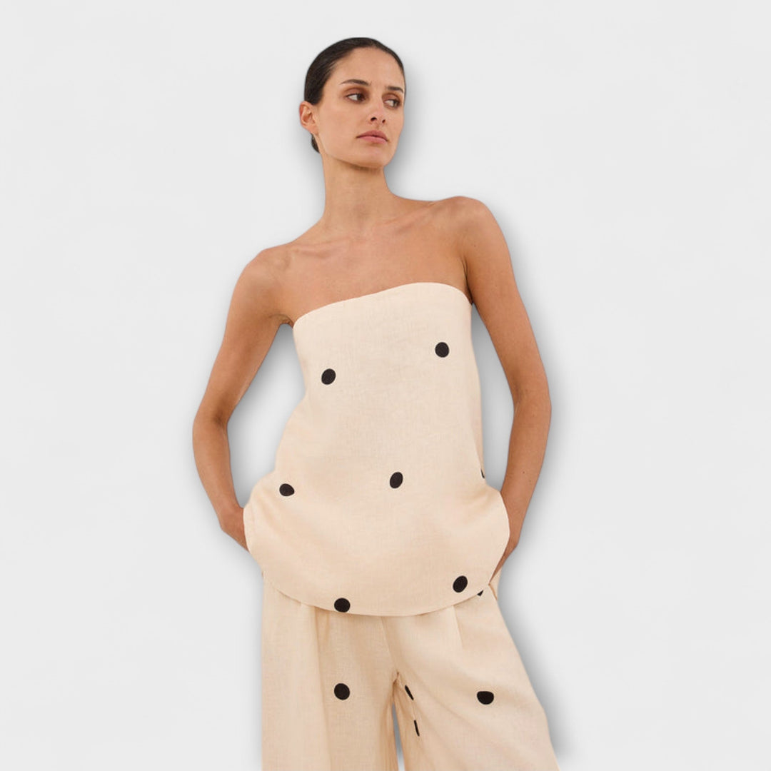 Georgia - Polka Dot Pants Set