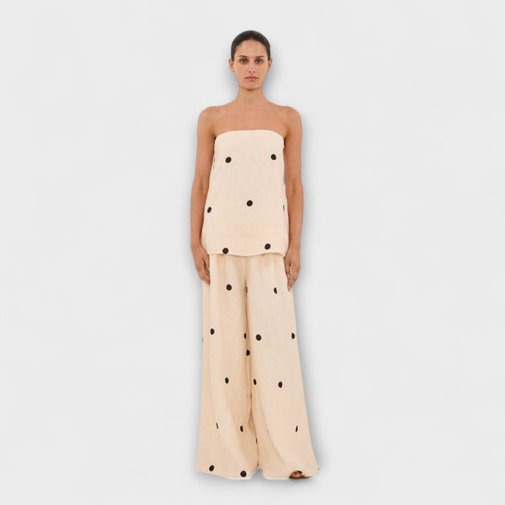 Georgia - Polka Dot Pants Set