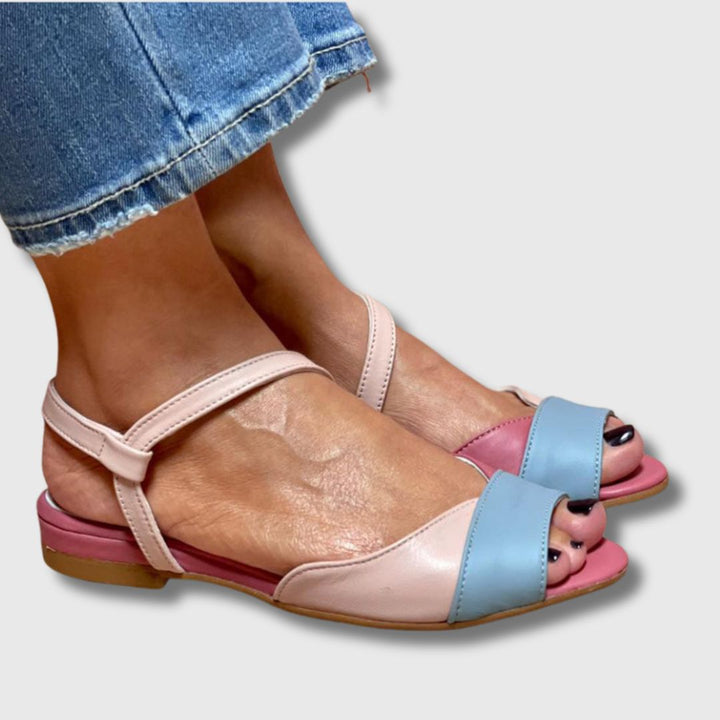 Ellela™ – Women's Asymmetrical Color Block Sandals