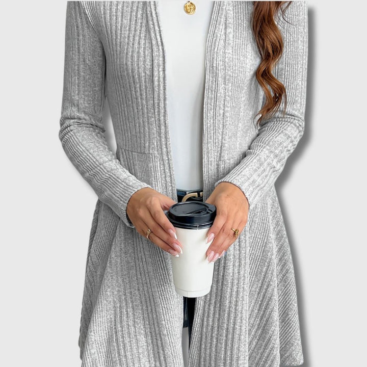 Blanche - Élégance au Quotidien Cardigan Chic pour Femmes