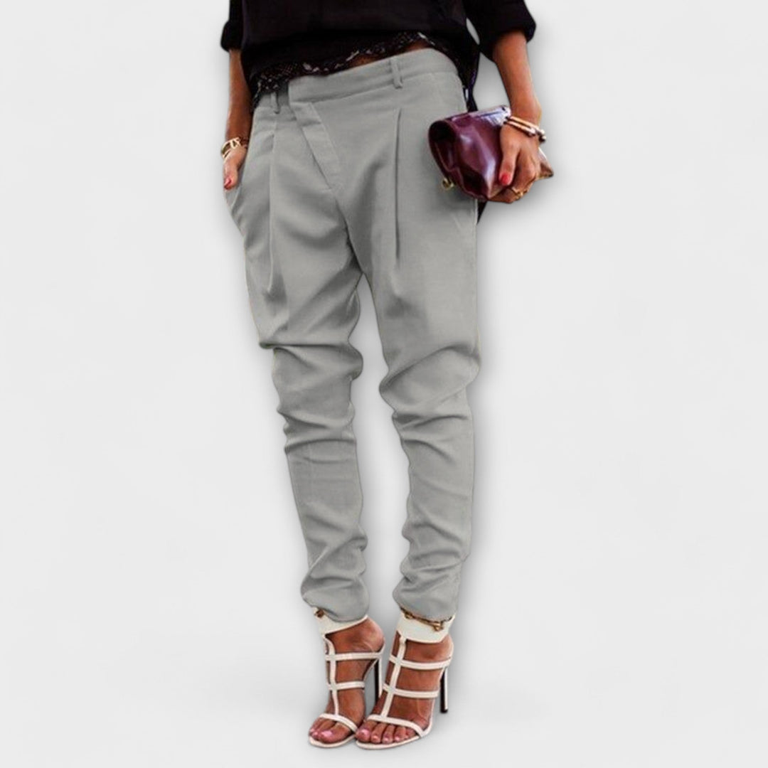 Mira - Pantalon élégant taille haute