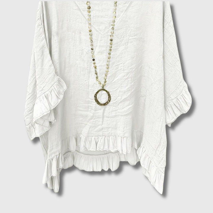 Limited Lightness Asymmetrical Blouse for Women