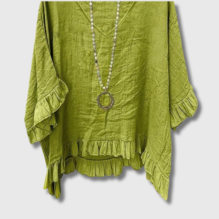 Limited Lightness Asymmetrical Blouse for Women