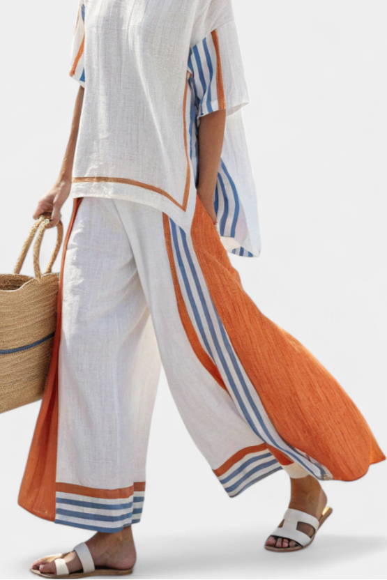 Lauren – Ensemble deux pièces au style méditerranéen