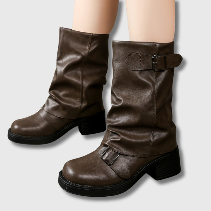 Elena – Femme Bottes Western à Lacets | Édition Limitée