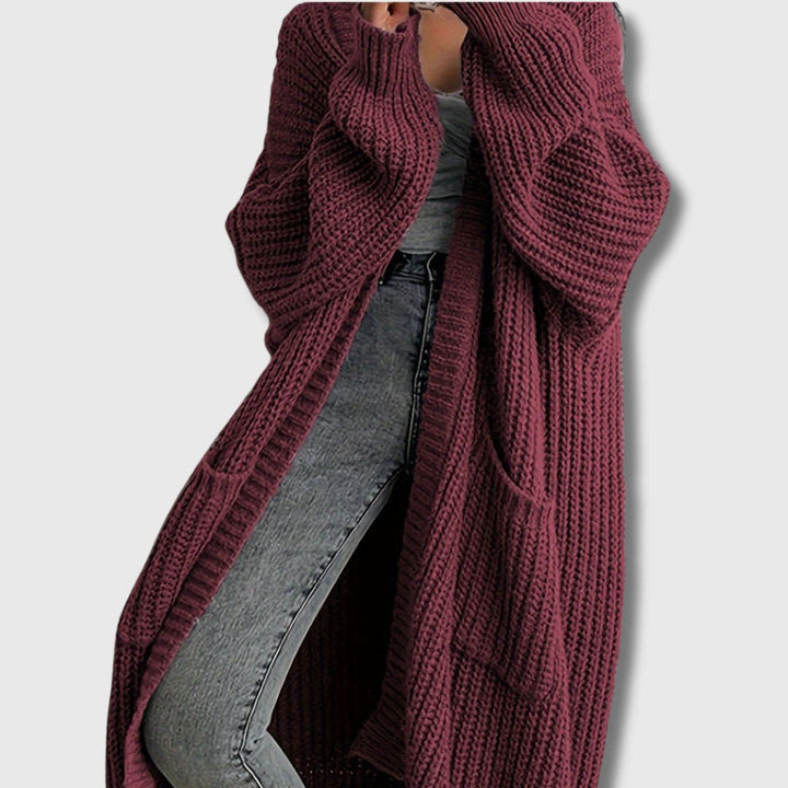 Leara - Femme Cardigan Classique avec Poches Édition Limitée