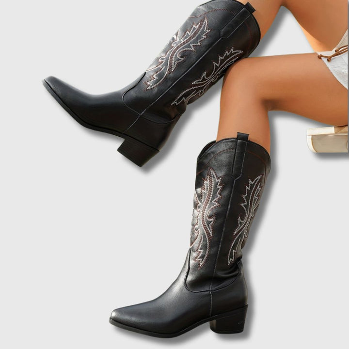 Daphné - Femme Cowboy Bottines | Édition Limitée