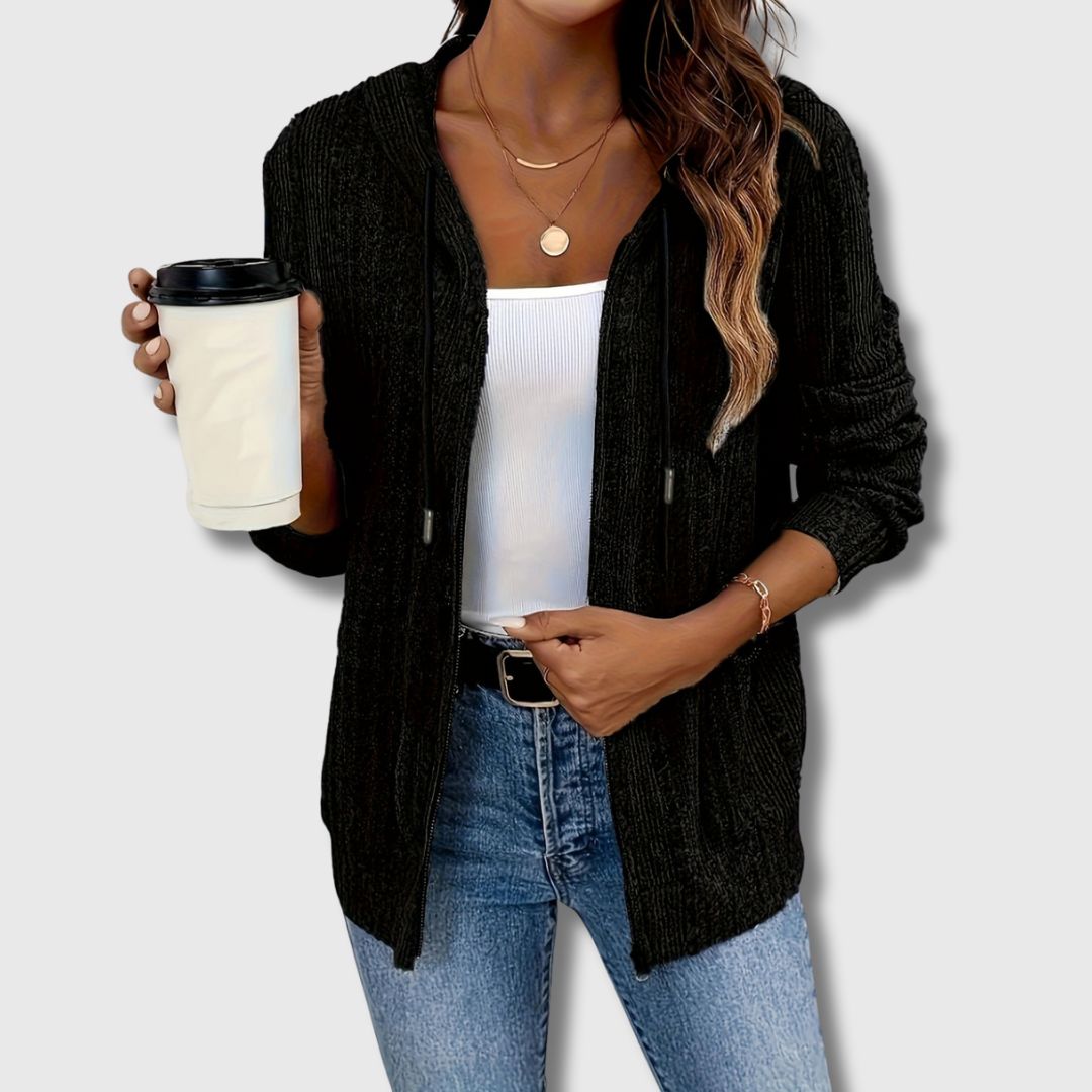 Veste Quotidien Tricot Élégante pour Femme