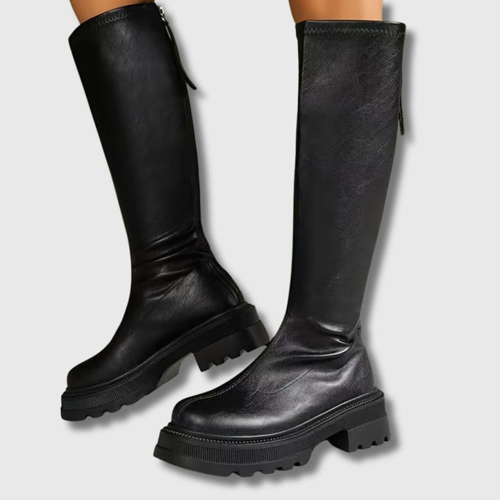 Isadora – Femme Bottes Hautes à Talon | Édition Limitée