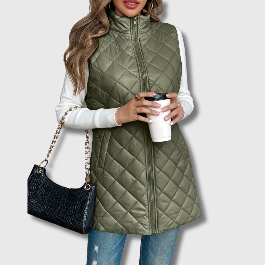 Amandine - Femme Gilet Matelassé | Édition Limitée