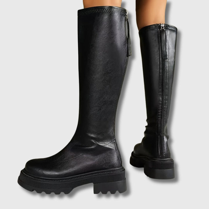Isadora – Femme Bottes Hautes à Talon | Édition Limitée