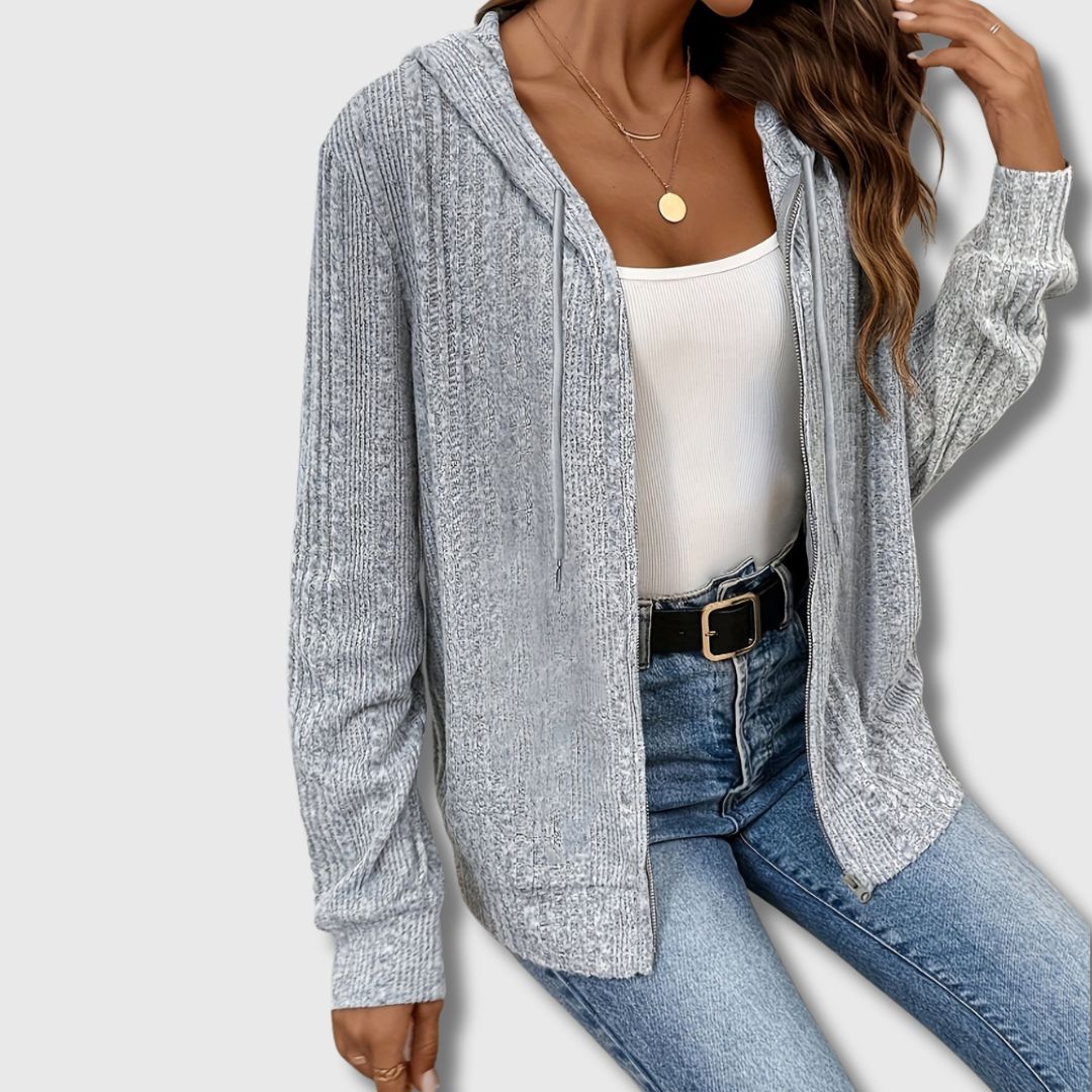 Veste Quotidien Tricot Élégante pour Femme