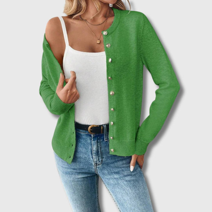 Lisa - Femme Cardigan Classique Édition Limitée