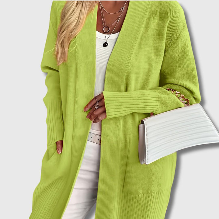 Camille - Femme Cardigan Élégant avec Poches Édition Limitée