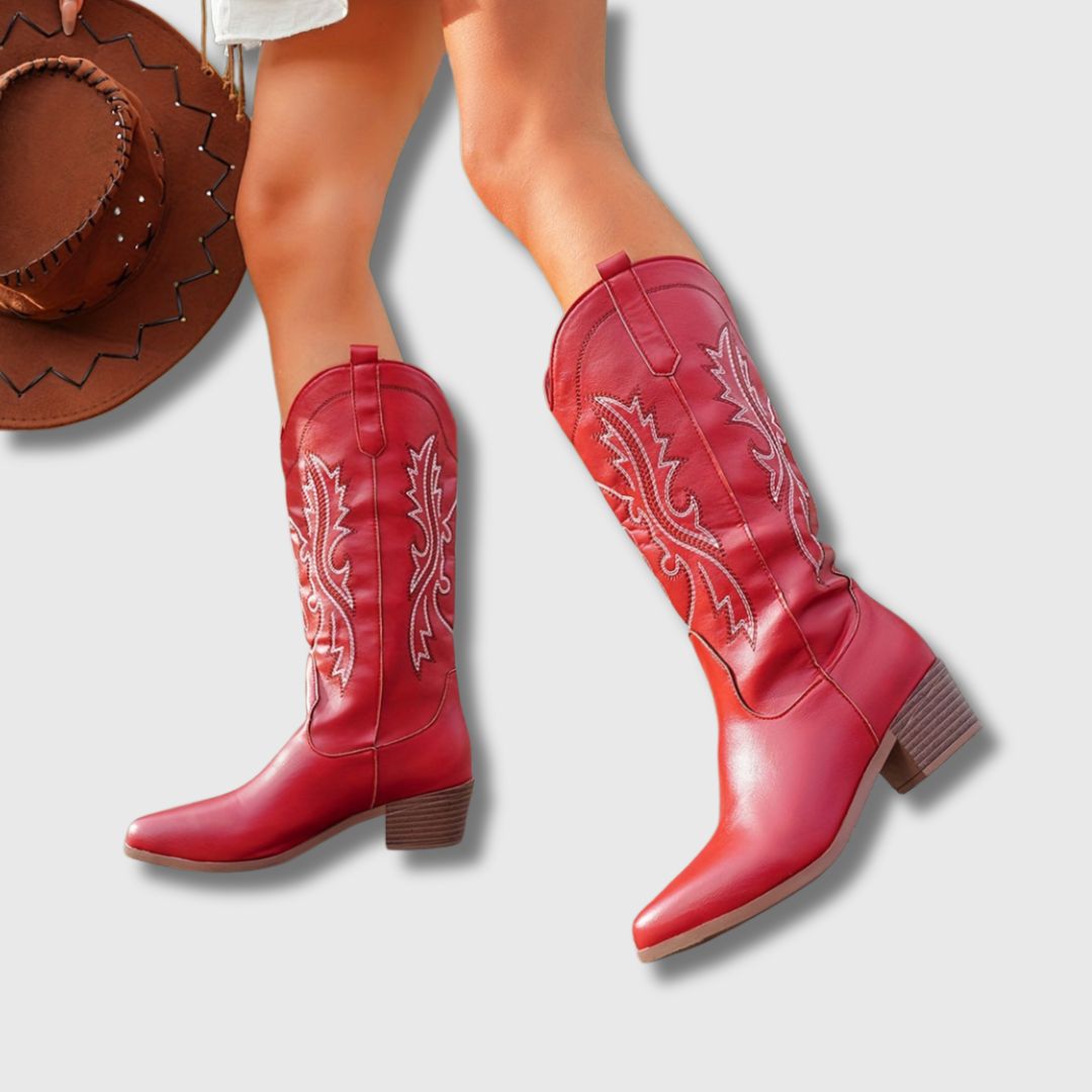 Daphné - Femme Cowboy Bottines | Édition Limitée