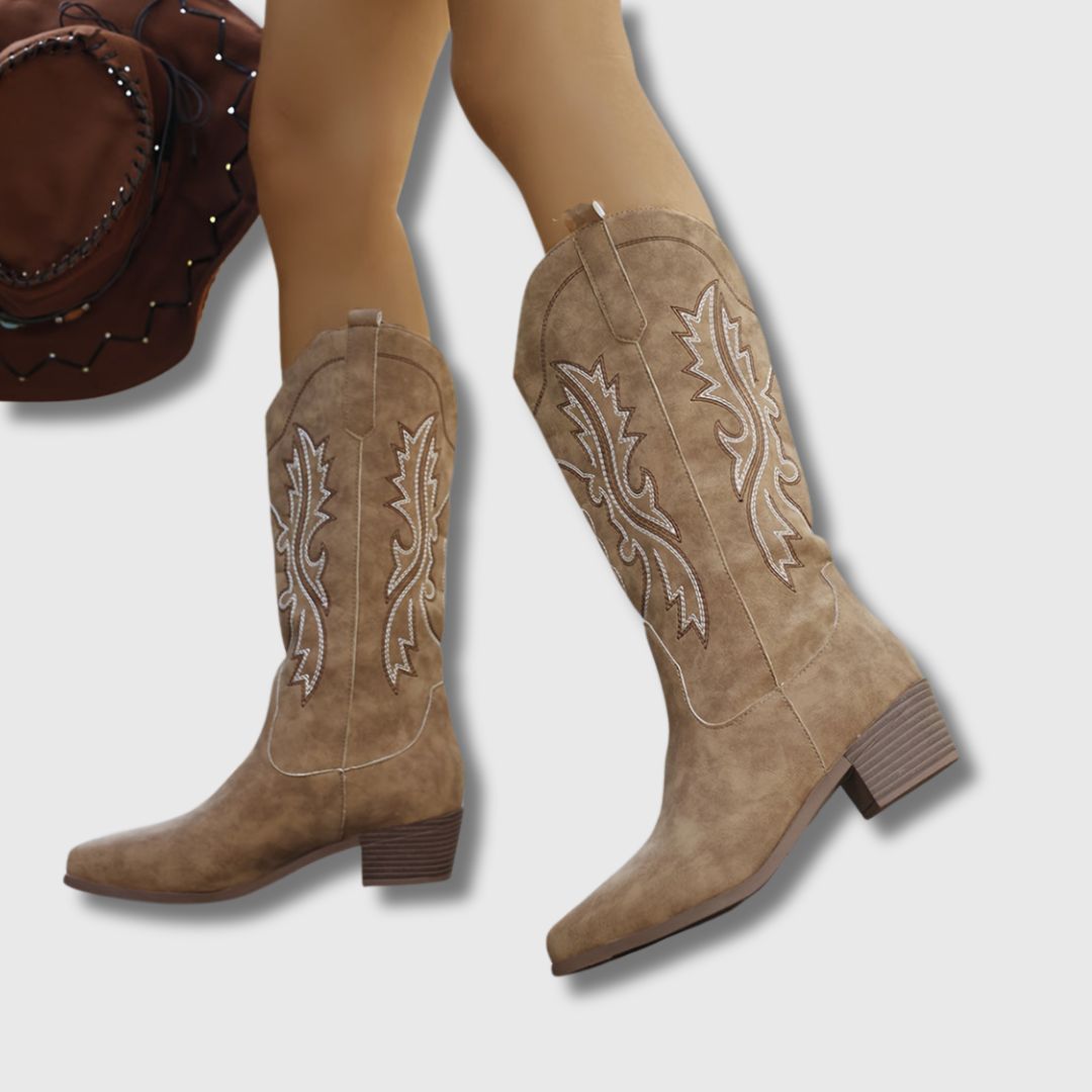 Daphné - Femme Cowboy Bottines | Édition Limitée