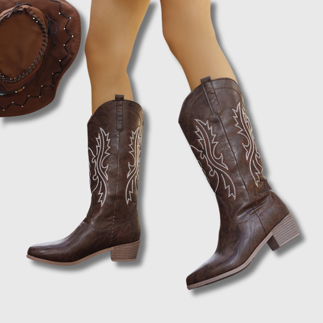 Daphné - Femme Cowboy Bottines | Édition Limitée