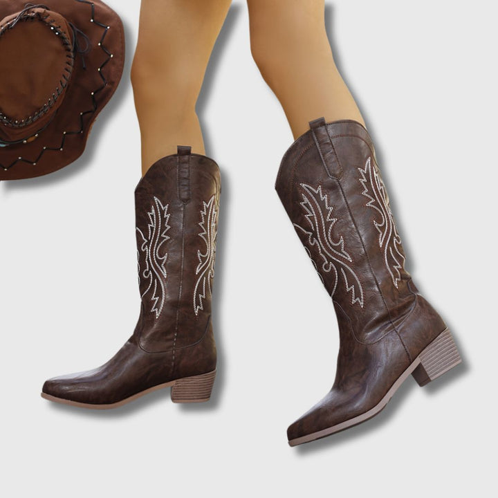 Daphné - Femme Cowboy Bottines | Édition Limitée