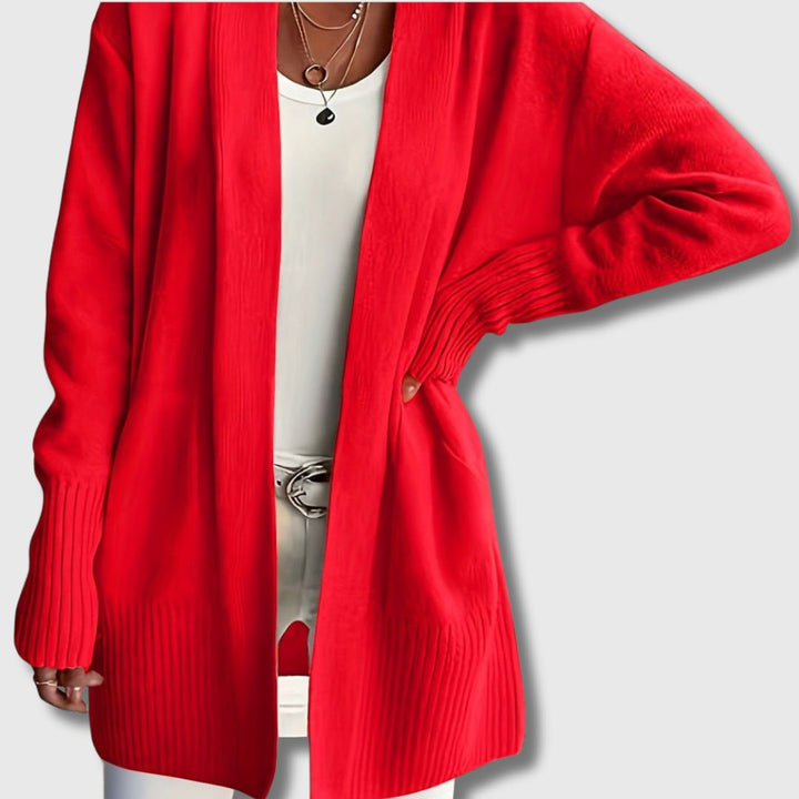 Camille - Femme Cardigan Élégant avec Poches Édition Limitée