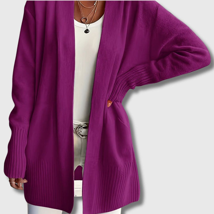 Camille - Femme Cardigan Élégant avec Poches Édition Limitée