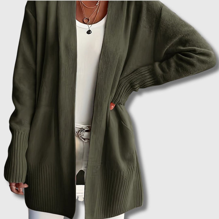 Camille - Femme Cardigan Élégant avec Poches Édition Limitée