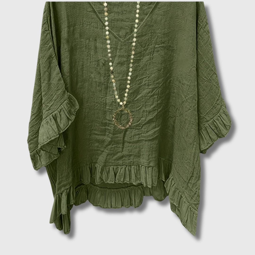 Limited Lightness Asymmetrical Blouse for Women