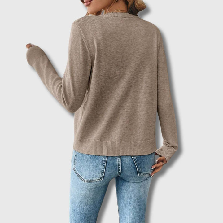 Lisa - Femme Cardigan Classique Édition Limitée