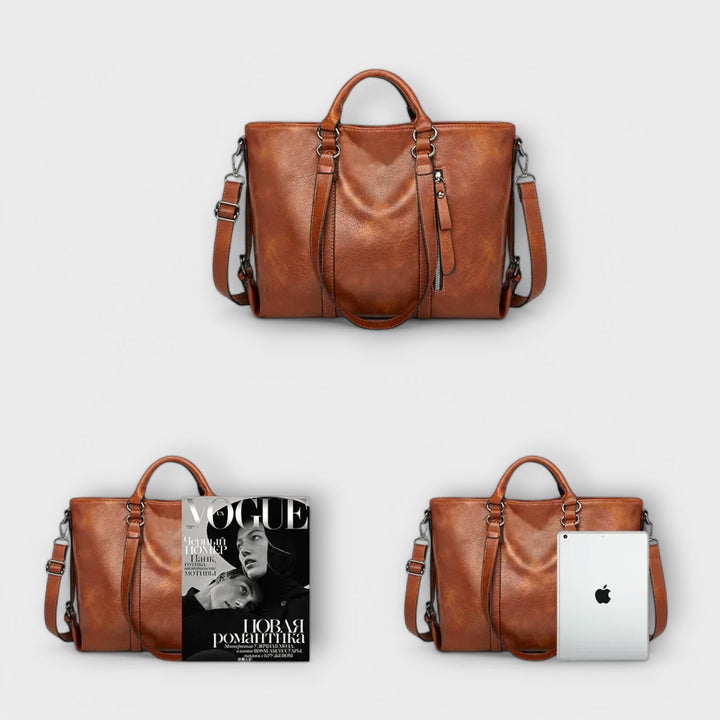 Chic - Luxe Grand Sac en Cuir