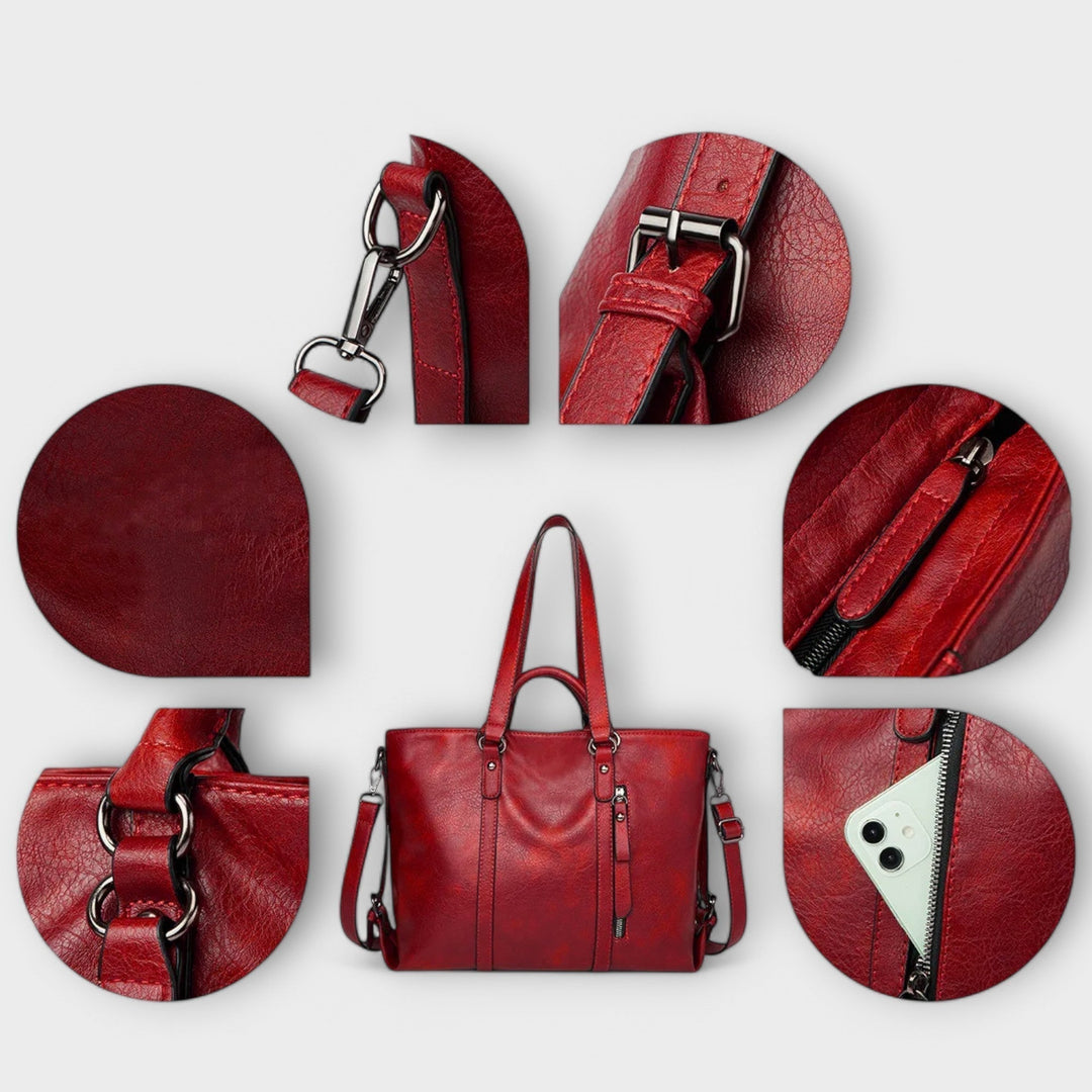 Chic - Luxe Grand Sac en Cuir