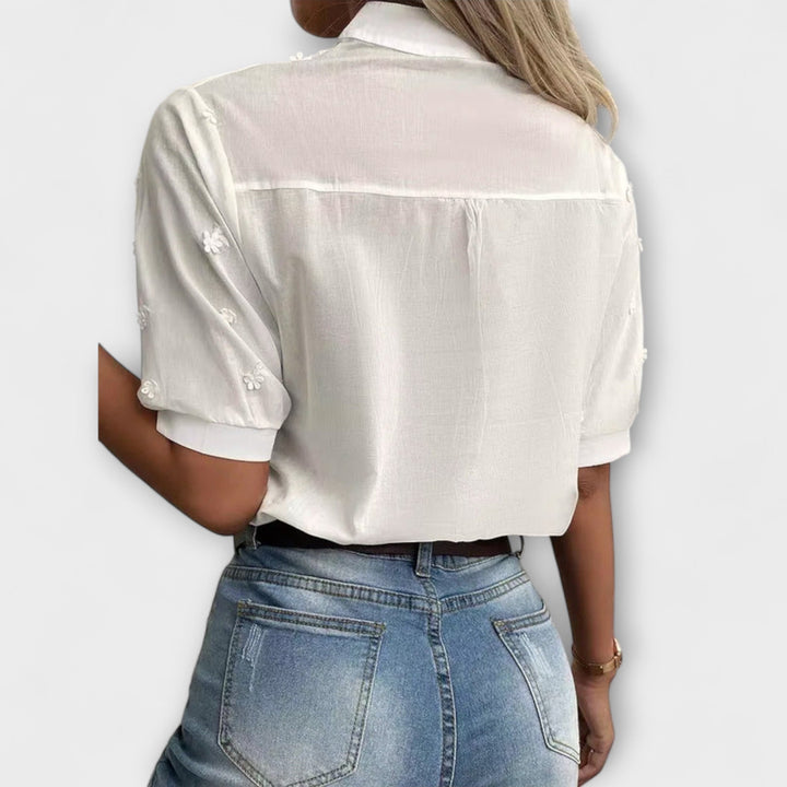 Élise - Blouse Mila avec broderie exquise