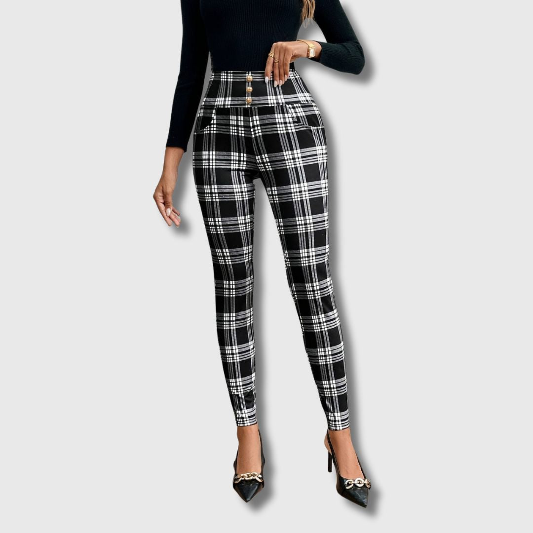 Armelle - Pantalon Taille Haute Imprimé | Édition Limitée