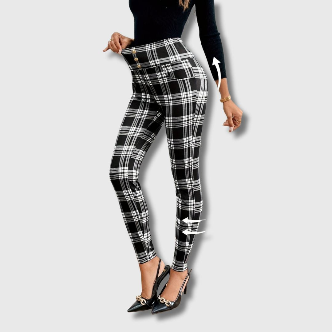 Armelle - Pantalon Taille Haute Imprimé | Édition Limitée