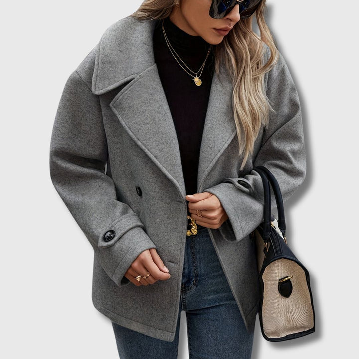 Angèle - Manteau à Double Boutonnage | Édition Limitée