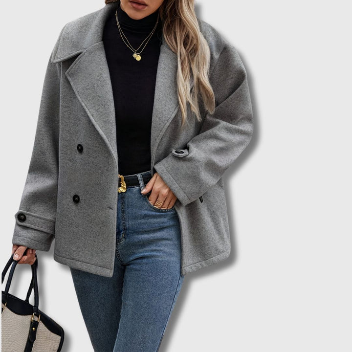 Angèle - Manteau à Double Boutonnage | Édition Limitée