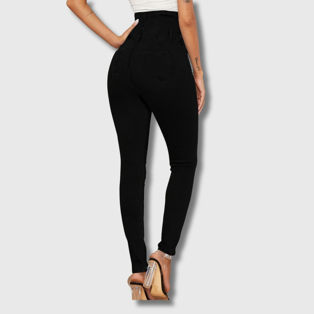 Angèle - Femme Pantalon Taille Haute | Édition Limitée