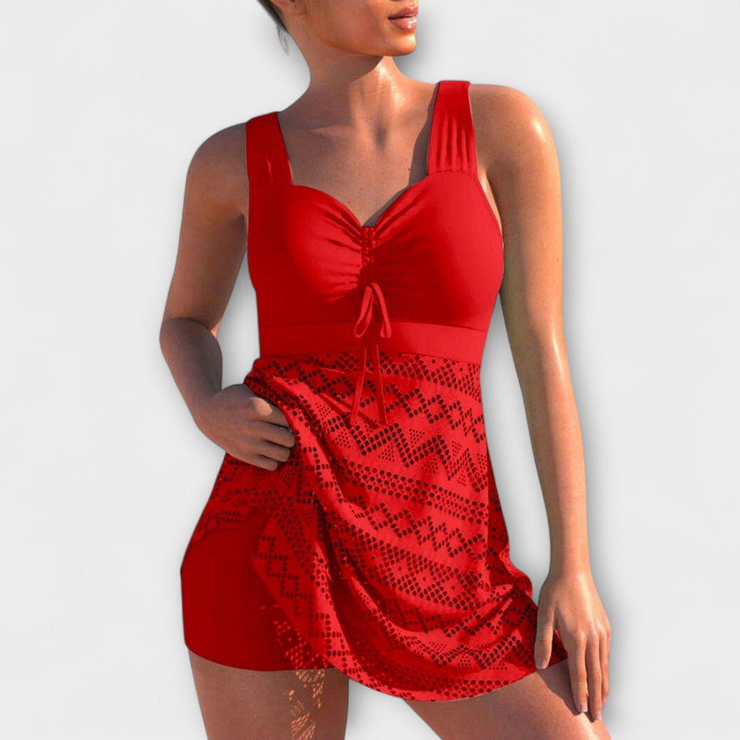 Isabella - Two-piece swimsuit with skirt