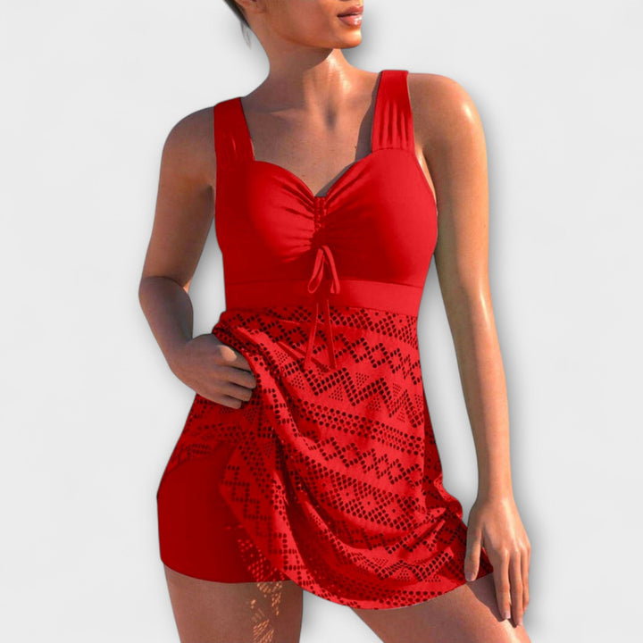 Isabella - Two-piece swimsuit with skirt